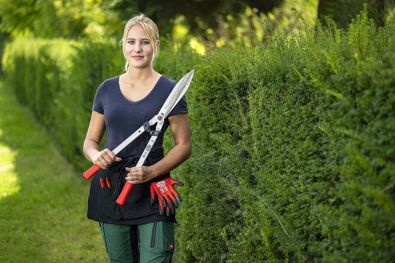 FELCO F250-63 Swiss Made Hedge Shears for Gardening – 25" Lightweight Precision Clippers for Shrub Trimming | Hedge Scissors | Trimmer Tool with Chromed Carbon Blades | I-Beam Handles - Image 3